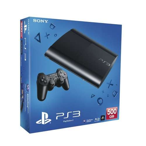 PS3 SUPER SLIM CONSOLE (500GB) 1CONTROLLER AND CABLES!! GREAT DEAL!!